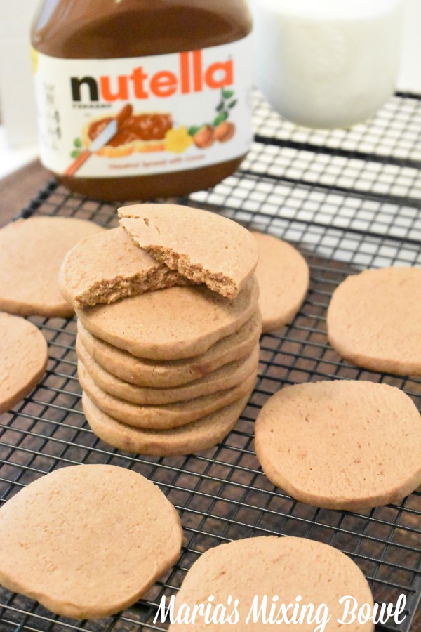 Nutella Sugar cookies