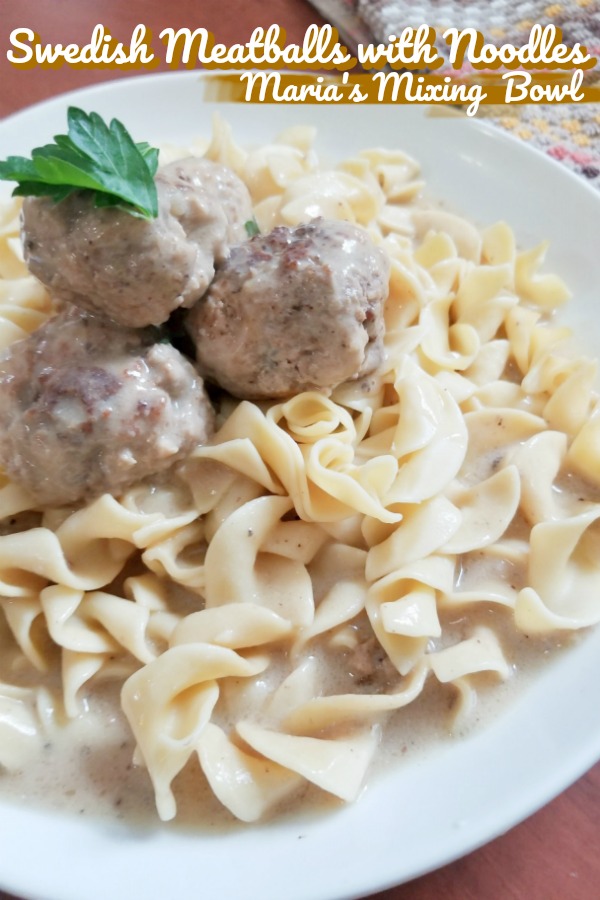 Swedish Meatballs with Noodles