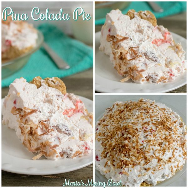 Summer Pina Colada Pie