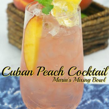 Cuban Peach Cocktail