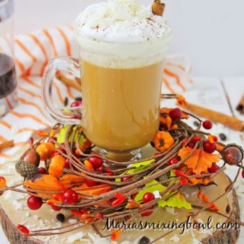 White Chocolate Pumpkin Spice Latte