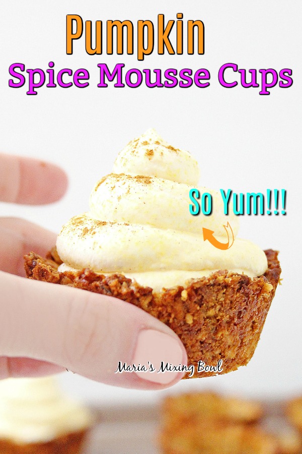 Pumpkin Spice Mousse Cups