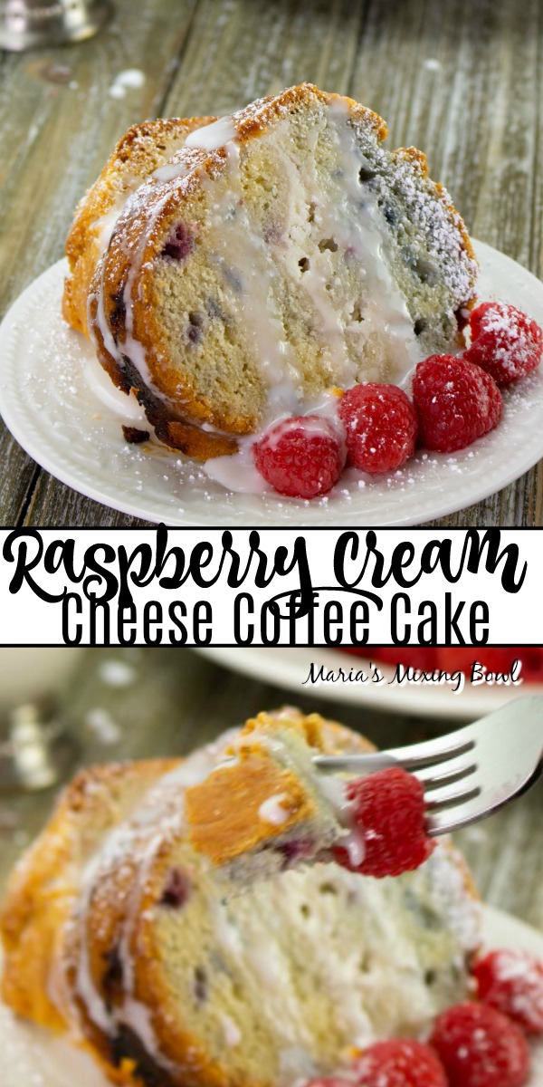Raspberry Cream Cheese Coffee Cake   