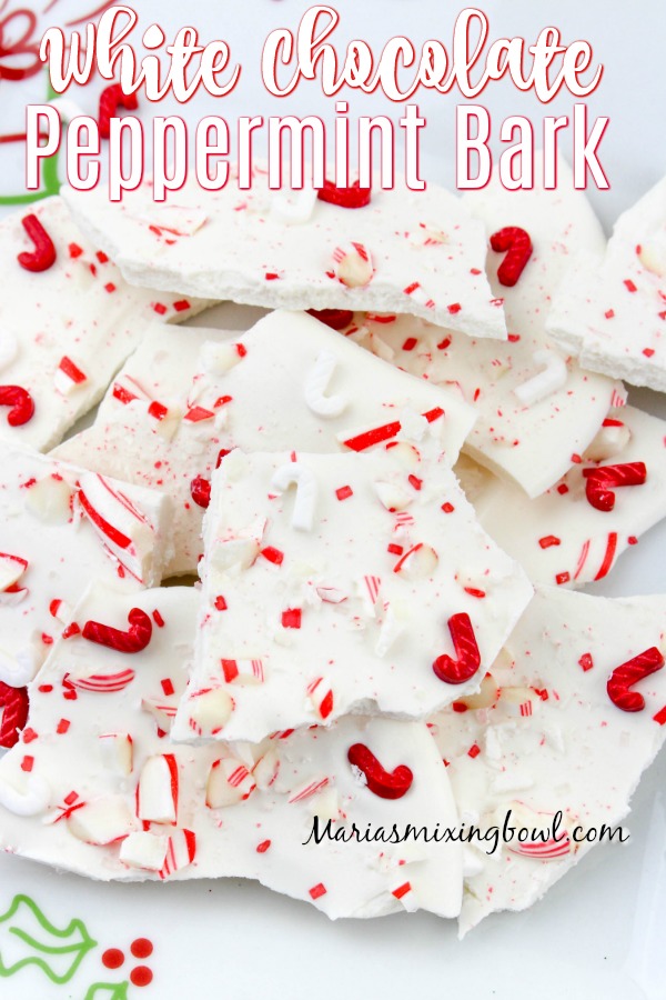 White Chocolate Peppermint Bark