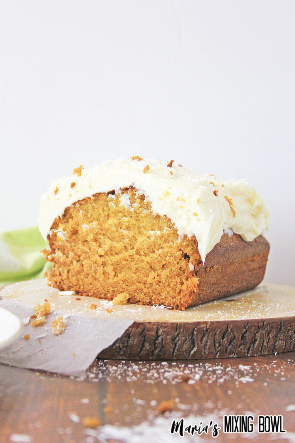 gingerbread on a board with a green and white check napkin