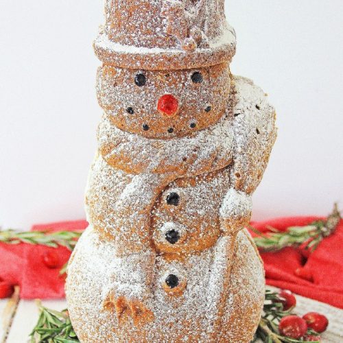 Nordic Ware Snowman Cake Pan Snowman Loaf Pan Christmas Holiday