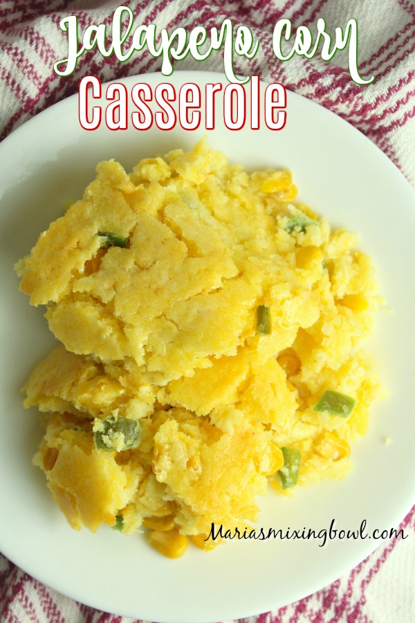 Jalapeno Corn Casserole