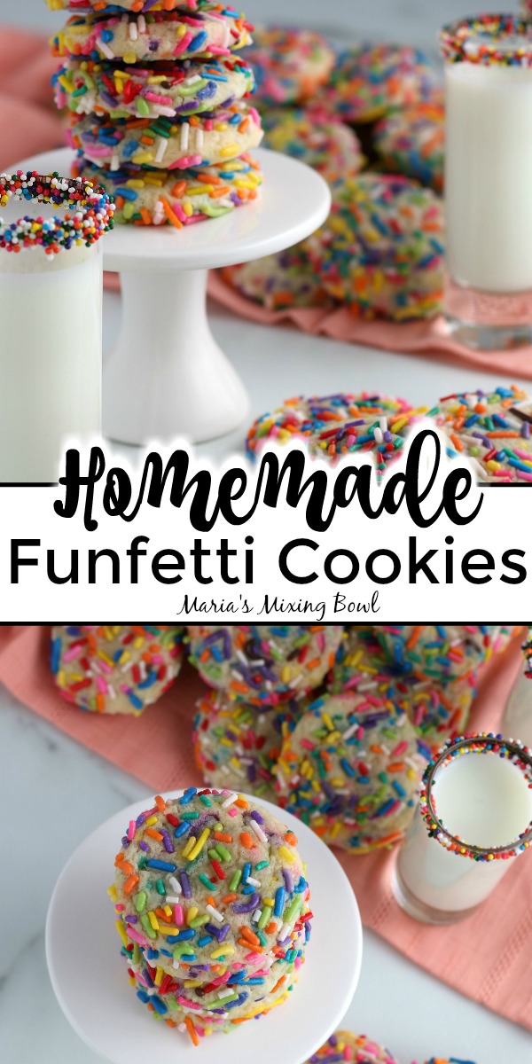 Homemade Funfetti Cookies