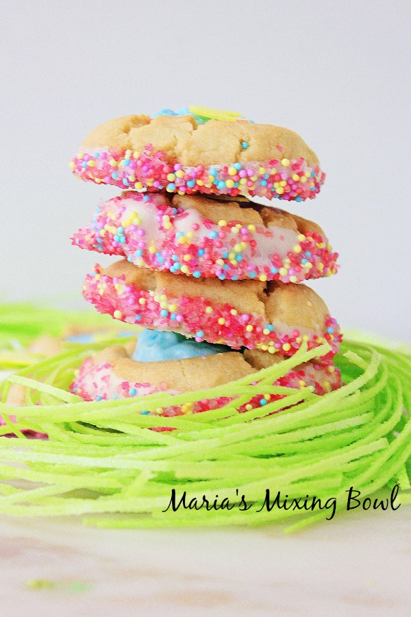 Easter Thumbprint Cookies Easter Thumbprint Cookies