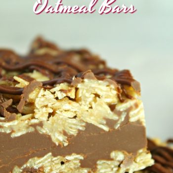 No Bake Chocolate Oatmeal Bars