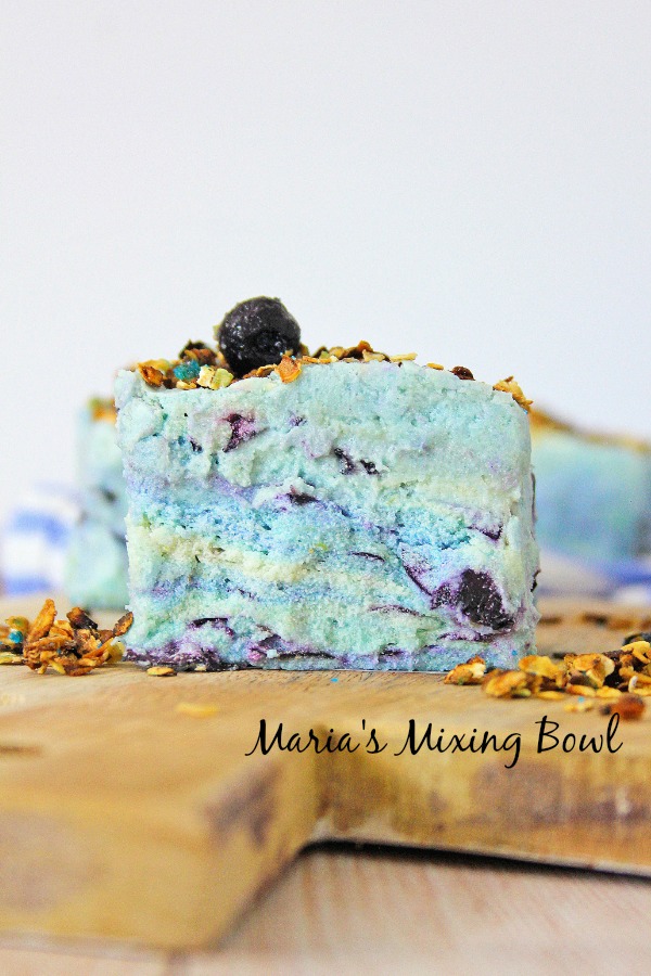 Blueberry Muffin Fudge   