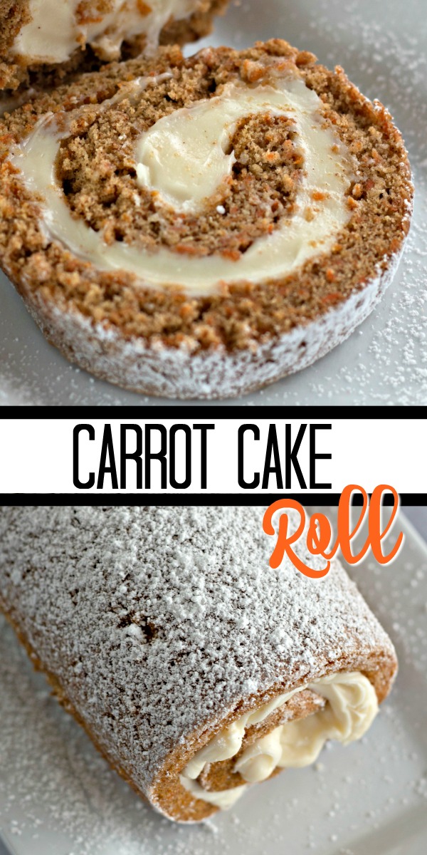 Carrot Cake Roll