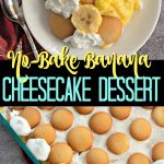 No-Bake Banana Cheesecake Dessert