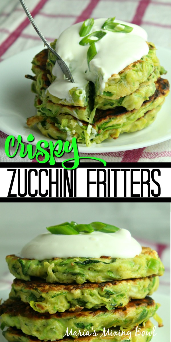 Crispy Zucchini Fritters Crispy Zucchini Fritters