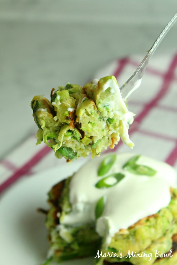 Crispy Zucchini Fritters Crispy Zucchini Fritters