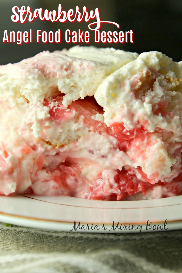  Delicious Strawberry Angel Food Cake Dessert