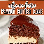 Chocolate Peanut Butter Cake Recipe