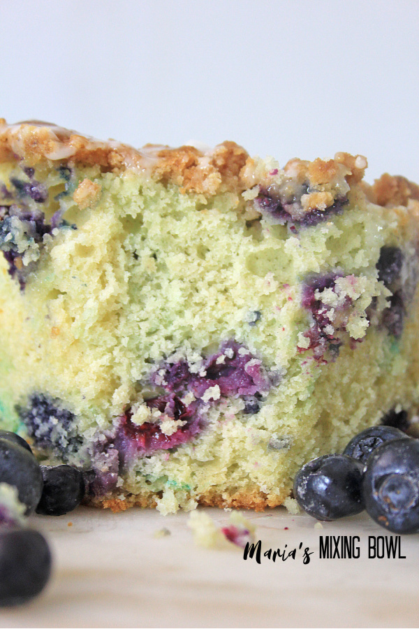 Blueberry Muffin Cake slice