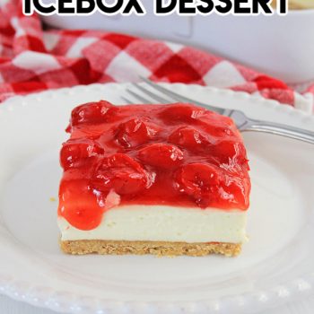 Cherry Cheesecake Icebox Dessert