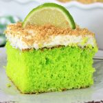 Key Lime Sheet Cake
