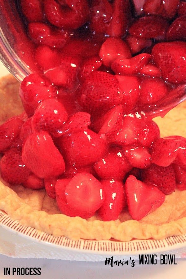 Strawberry pie filling
