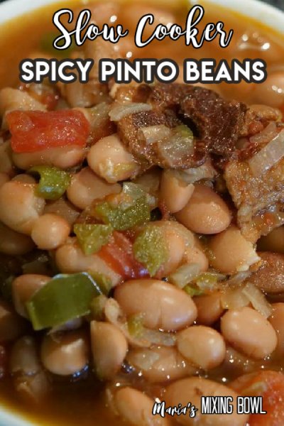 a bowl of spicy pinto beans