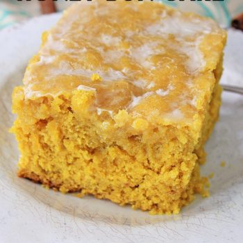 Crockpot Pumpkin Honeybun Cake