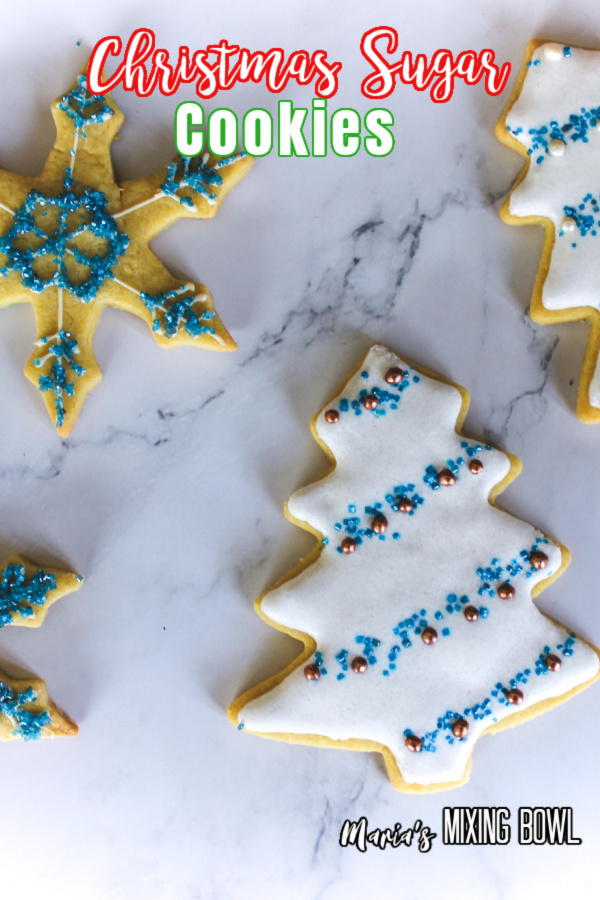 cookies on a marble surface decorates for the holiday