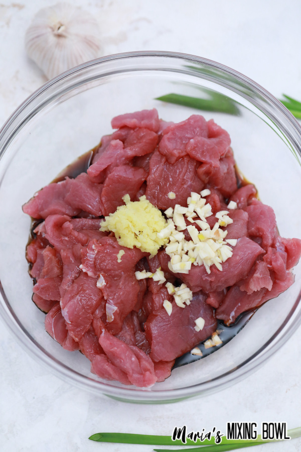 marinade form Mongolian beef