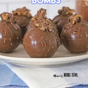 Chocolate Hot Cocoa Bombs with ROLO'S