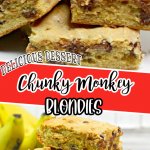 Chunky Monkey Blondie Bars