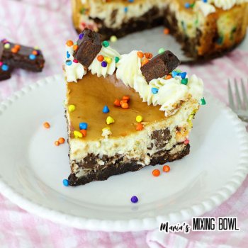 Cosmic Brownie Cheesecake