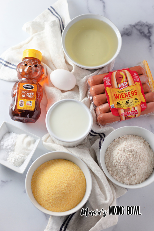 Corndog ingredients