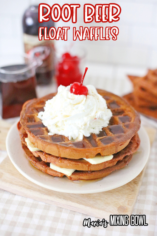 Root Beer Float Waffles
