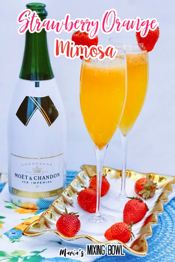 Strawberry Orange Mimosa