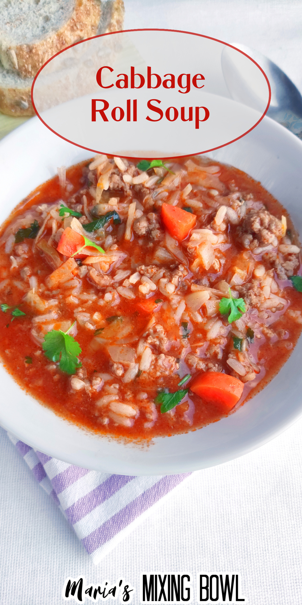 Cabbage Roll Soup Maria's Mixing Bowl