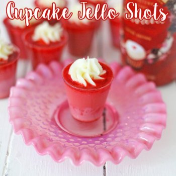Baileys Red Velvet Cupcake Jello Shots