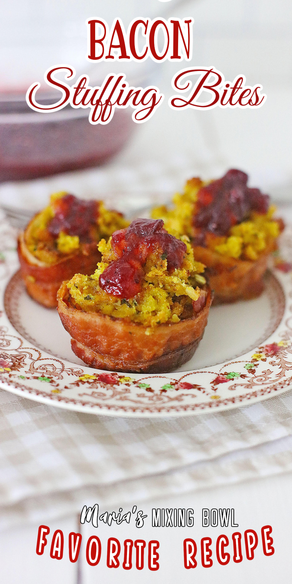 Bacon Stuffing Bites Maria's Mixing Bowl