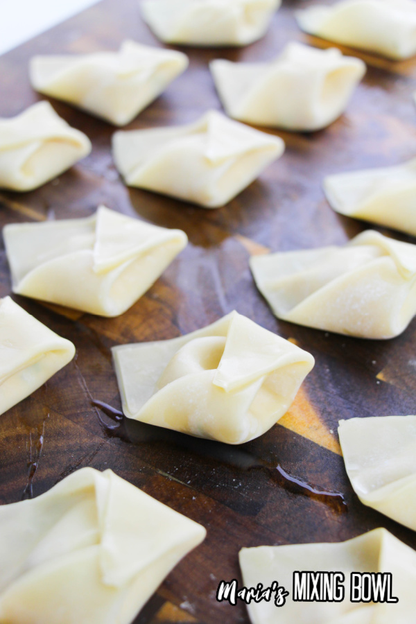 filled wonton wrappers