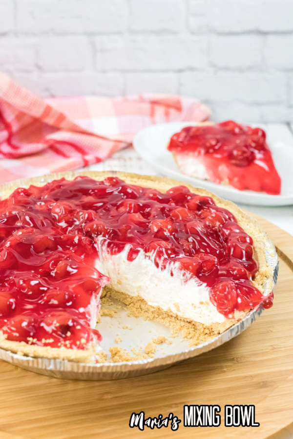 Easy No Bake Cherry Cheesecake Marias Mixing Bowl