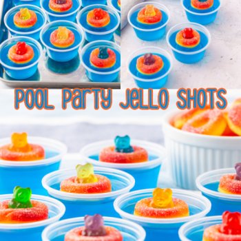 Pool Party Jello Shots