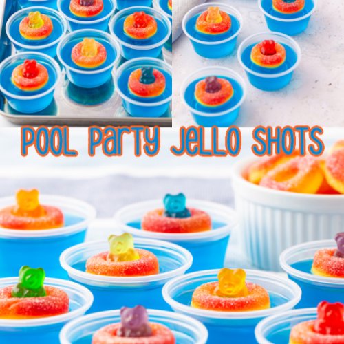 Pool Party Jello Shots - Maria's Mixing Bowl