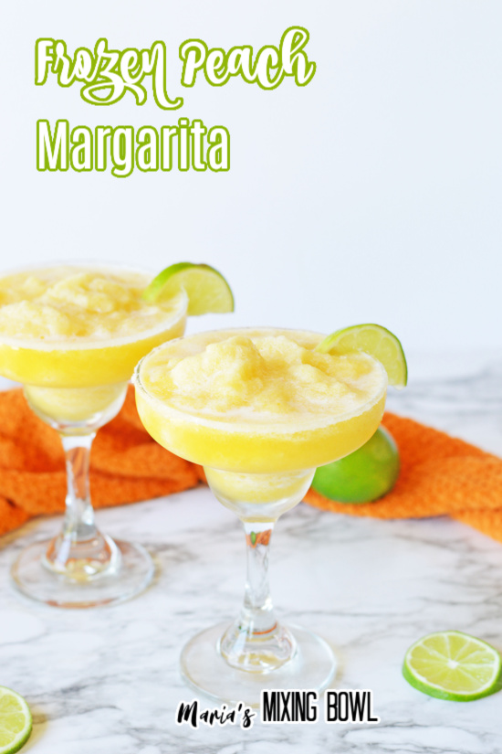 Frozen Peach Margarita