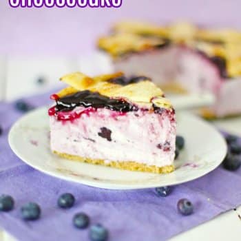 Blueberry Pie Cheesecake