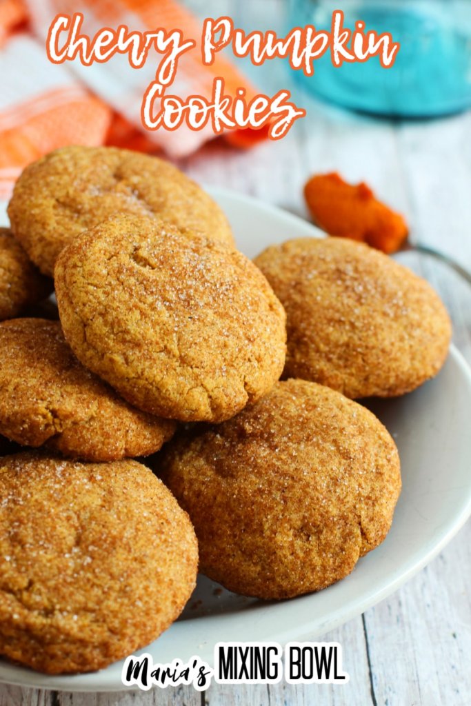 Chewy Pumpkin Cookies - Maria's Mixing Bowl