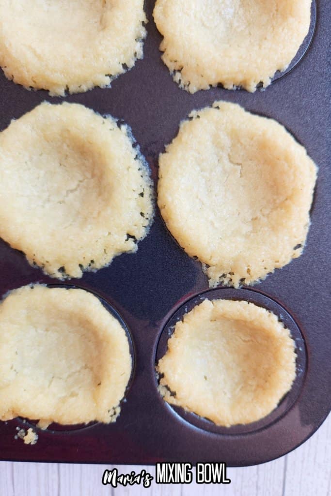 sugar cookies cookie in a mini muffin pan