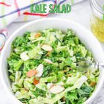 white bowl filled with chick-fil-a kale salad