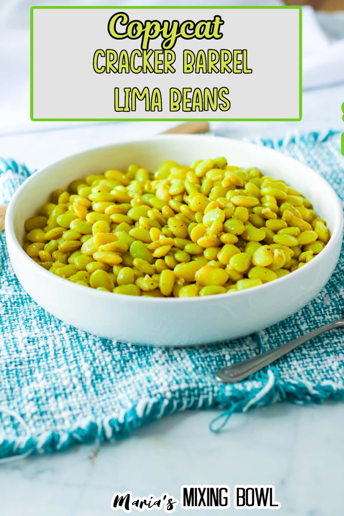white bowl filled with cracker barrel lima beans