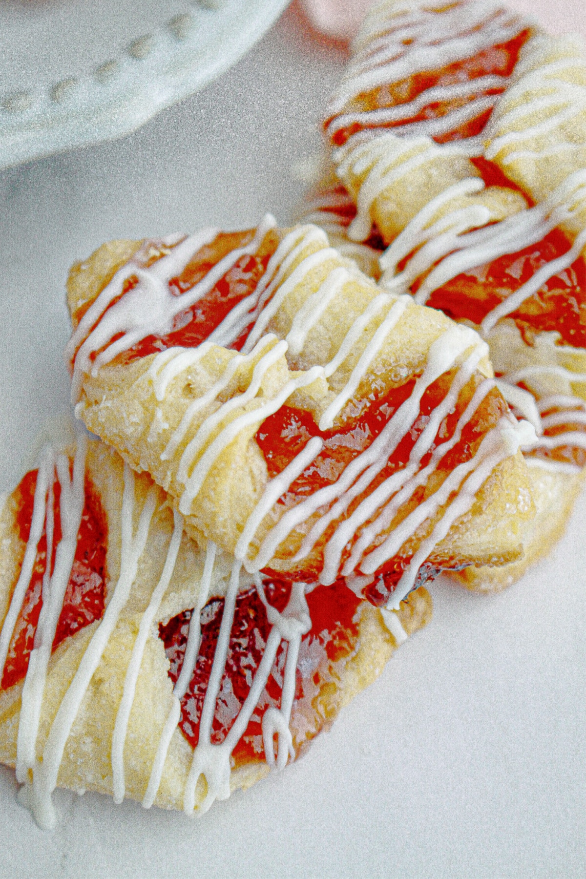 polish cookies being stacked on a counter.
