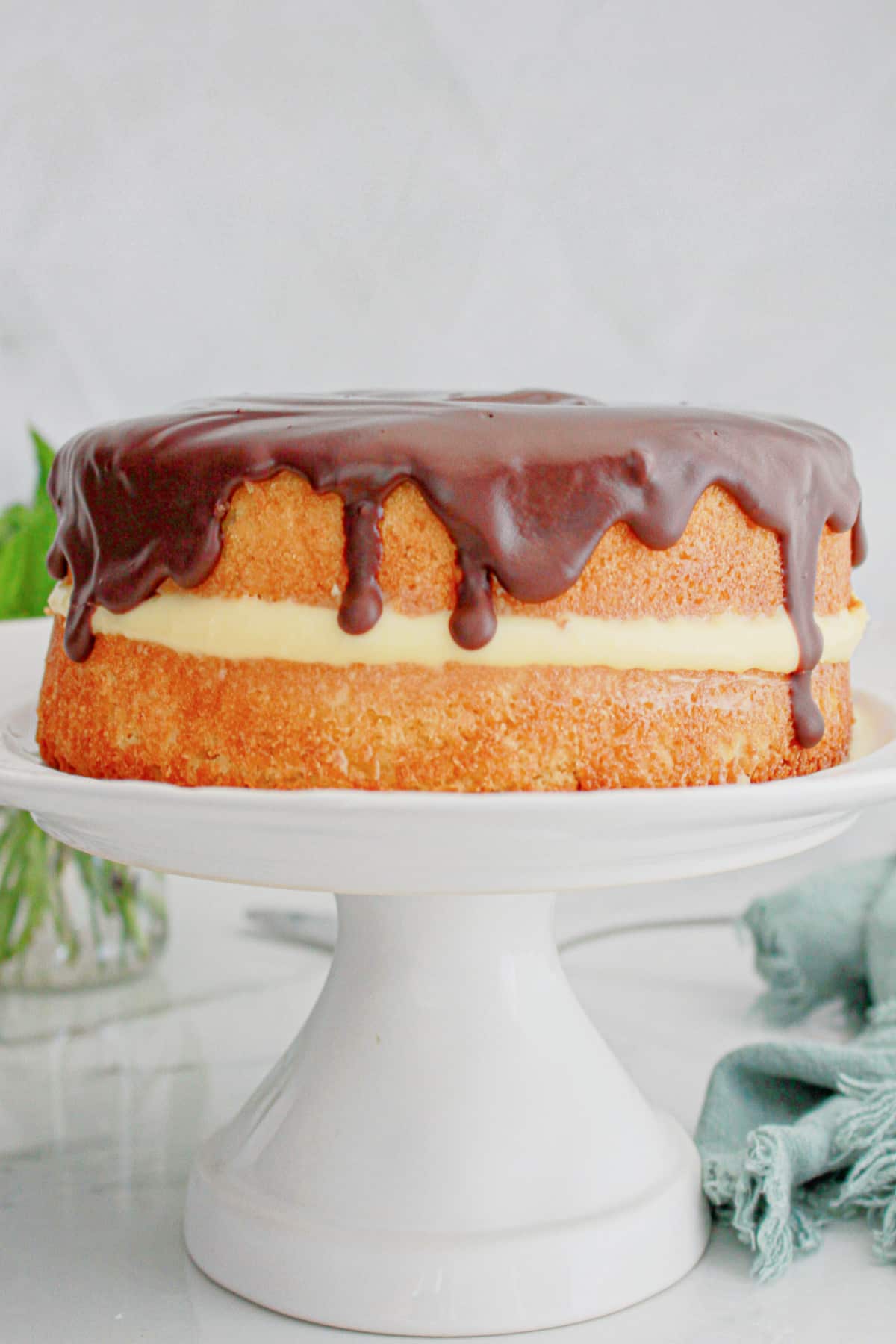 Boston Cream Pie Cake